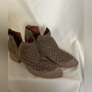 Jeffery Campbell Tan Booties